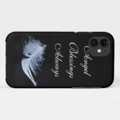 ホワイトフェザー – 天使による自然 Case-Mate iPhoneケース (裏面(横))