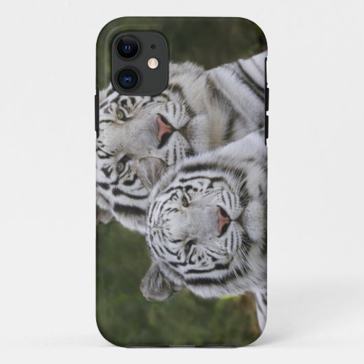 ホワイトフェーズ ベンガルトラ Case-Mate iPhoneケース (裏面)
