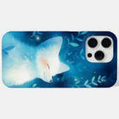 ホワイトフォックスのやすらぎ Case-Mate iPhoneケース (裏面 (横))