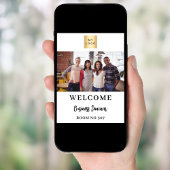 ホワイトフォトビジネスのロゴセミナーへようこそ ポスター