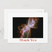 ホワイトフォトボーダーありがとう ポストカード (正面/裏面)