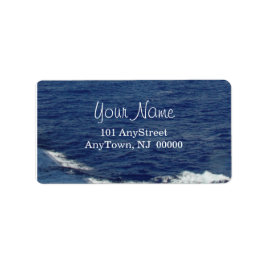 ホワイトフォームの海波 ラベル