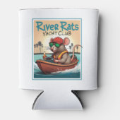 ホワイトフォーム缶Koozie 缶クーラー (正面)