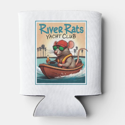 ホワイトフォーム缶Koozie 缶クーラー (裏面)