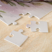 ホワイトフクロウフローラナイトポートレート ジグソーパズル (側面)