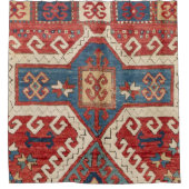 ホワイトフック南西部シェイプ  シャワーカーテン (正面)