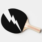 ホワイトフラッシュ稲妻ボルト 卓球ラケット (横)