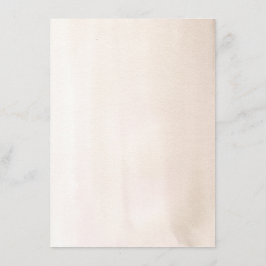 ホワイトフラワーエキゾチックパンパスグラス結婚ズ詳細 エンクロージャーカード (裏面)