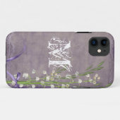 ホワイトフラワーカントリーレースモノグラムIPHONE 5ケース Case-Mate iPhoneケース (裏面(横))