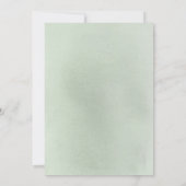 ホワイトフラワーズアンドパンパスグラスボホ誕生日 招待状 (裏面)