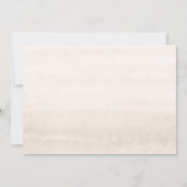 ホワイトフラワーパンパスグラスグリーンリーブライダルブランチ 招待状 (裏面)