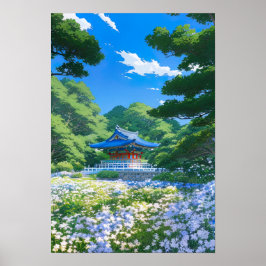 ホワイトフラワーヘブン ポスター