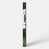 ホワイトフラワーiPadケース iPhoneケース (左側面)