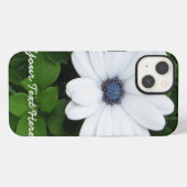 ホワイトフラワーiPadケース iPhoneケース (裏面横)
