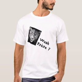 ホワイトフランスの引用文 Tシャツ