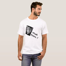 ホワイトフランスの引用文 Tシャツ
