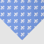 ホワイトフルーアデリスonコーンフラワーブルー 薄葉紙 (詳細)