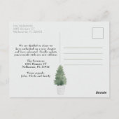 ホワイトフロントドアの動きのお知らせ ポストカード (裏面)