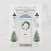 ホワイトフロントドアの動きのお知らせ ポストカード (正面)