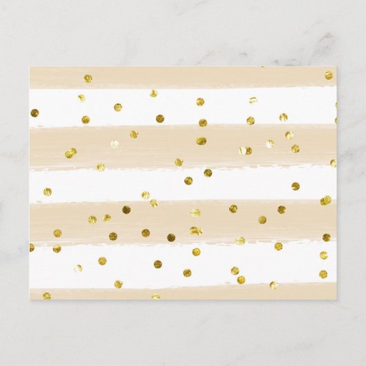 ホワイトフローラエンジェルベビー天国送信ベビー インビテーションポストカード (裏面)