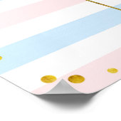 ホワイトフローラカボチャ投票ボード ポスター (角)