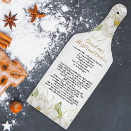 ホワイトフローラグランマズクッキーレシピファームハウス カッティングボード