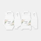 ホワイトフローラグリーンユーカリ100誕生日 フェイバーボックス (折り畳みなし)