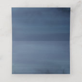 ホワイトフローラスワンオンブルー結婚ズ プレイスカード (内部開封)