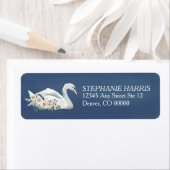 ホワイトフローラスワンオンブルー ラベル (インサイチュ)