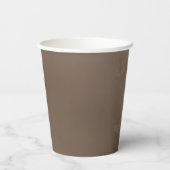 ホワイトフローラニュートラル秋30th Birthday 紙コップ (裏面)