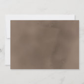 ホワイトフローラニュートラル秋90誕生日 サンキューカード (裏面)