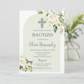 ホワイトフローラバウティゾスペインの招待状 招待状 (スタンド正面)