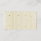 ホワイトフローラパンプキンベビーシャワーおむつラッフル エンクロージャーカード (裏面)