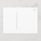 ホワイトフローラパンプキ素朴ン秋ザデイトアン 案内ポストカード (裏面)