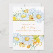 ホワイトフローラファミリー懇親会招待状 招待状 (正面)