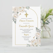 ホワイトフローラファーストコムユニオン招待状 招待状 (スタンド正面)