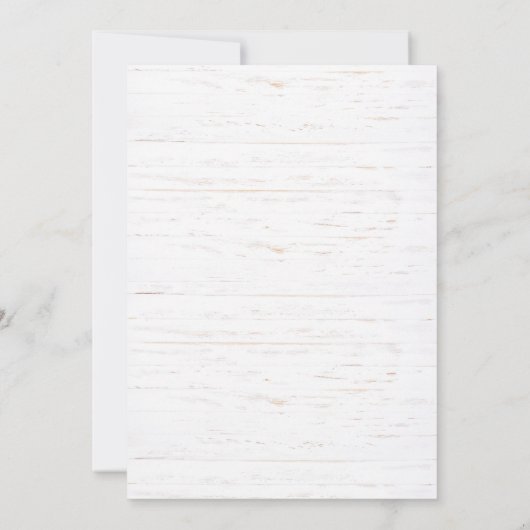 ホワイトフローラファーストホーリーコミュニオン 招待状 (裏面)