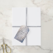 ホワイトフローラフローリッシュギフトラベル ギフトタグ (より糸付き)