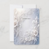 ホワイトフローラフローリッシュサンキューカード サンキューカード (裏面)