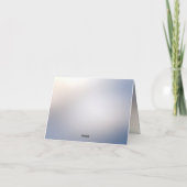 ホワイトフローラフローリッシュサンキューカード サンキューカード (裏面)