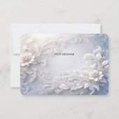 ホワイトフローラフローリッシュサンキューカード サンキューカード (裏面)