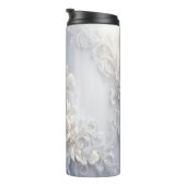 ホワイトフローラフローリッシュサーマルタンブラー タンブラー (回転右)