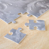 ホワイトフローラフローリッシュジグソーパズル ジグソーパズル (側面)