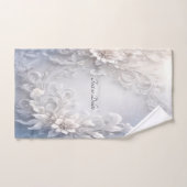 ホワイトフローラフローリッシュタオルセット バスタオルセット (ハンドタオル)