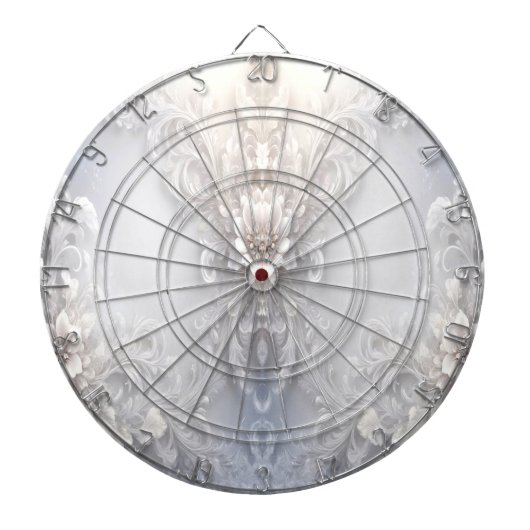 ホワイトフローラフローリッシュダーツボード ダーツボード (正面)