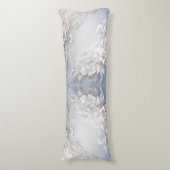 ホワイトフローラフローリッシュ抱き枕 ボディピロー (正面縦)