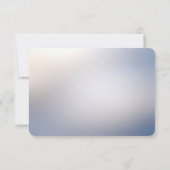 ホワイトフローラフローリッシュRSVPカード 出欠カード (裏面)