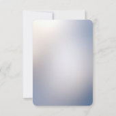 ホワイトフローラフローリッシュRSVPカード 出欠カード (裏面)