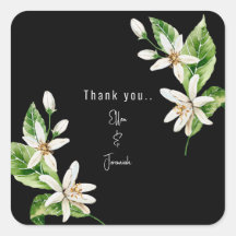 ホワイトフローラブラック結婚ズカスタムの