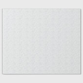 ホワイトフローラレース花ギフトラッピング紙 ラッピングペーパー (フラット)